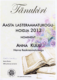 lasteraamatukogu hoidja